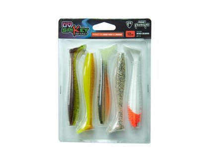 Fox Rage Gumová Nástraha Spikey Shad Mixed Colour Pack