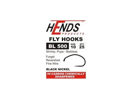 Hends Háčky Hooks BL 500 Black Nickel