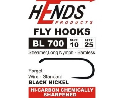 Hends Háčky Hooks BL 700 Black Nickel
