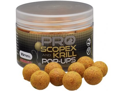 Starbaits Plovoucí Boilies POP UP Pro Scopex Krill