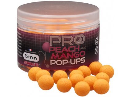 Starbaits Plovoucí Boilies POP UP Pro Peach & Mango