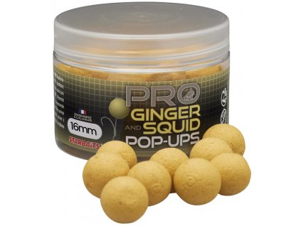 Starbaits Plovoucí Boilies POP UP Pro Ginger Squid