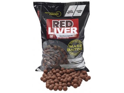 Starbaits Boilie Red Liver Mass Baiting 3kg