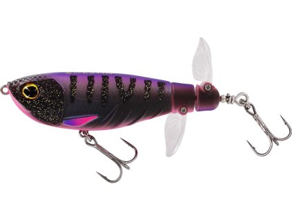 Westin Wobler Spot-On Twin Turbo Floating Black Haze (Délka 9cm, Hmotnost 19g, Maximální ponor 0m)