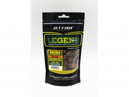 Jet Fish Boilie Extra Tvrdé Legend Range Bioliver Ananas/N-Butyric