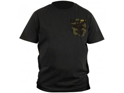 Avid Carp Tričko Cargo T Shirt Black