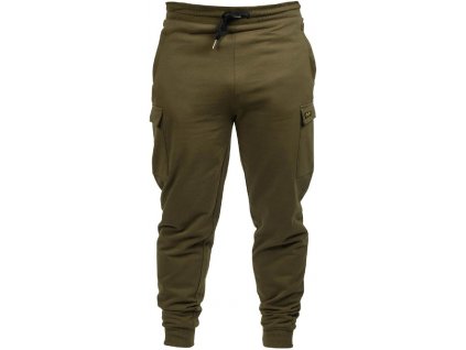 Avid Carp Tepláky Cargo Joggers Green