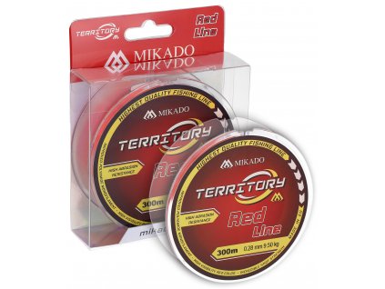 Mikado Vlasec Line Territory Red 300m