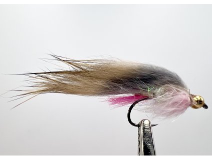 Az-Fishing Streamer Zonker Pink Beard