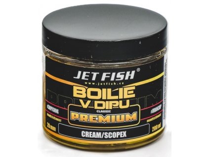 Jet Fish Boilie V Dipu Premium Clasicc Cream Scopex 200ml