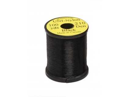 UNI Products Nit Extra Pevná Nylon EX Strong 140 Denier Black