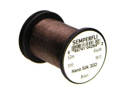Semperfli Nit Nano Silk 30D 18/0 Brown