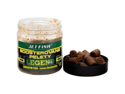 jet fish boosterovane pelety bioenzym fish 250 ml 12 mm