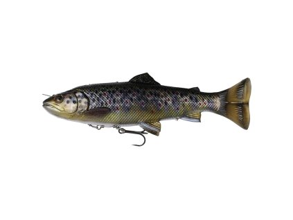 Savage Gear Pstruh Line Thru Pulse Tail Trout BROWN TROUT 4D - 16cm