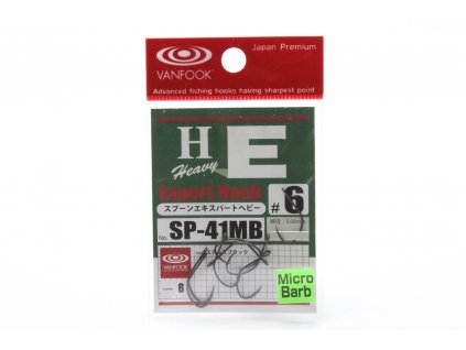 Vanfook Háček Expert Hook Heavy Wire Micro Barb 8ks