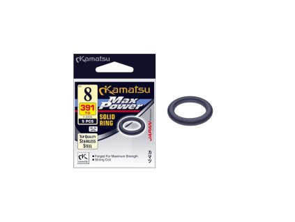 Kamatsu Kroužky Solid Ring MaxPower K-2200 BLN 5ks