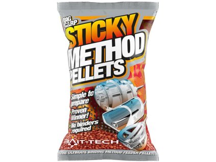 pelety bait tech sticky method micro red 700gr 4292656