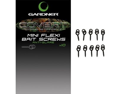 Gardner Kolíček S Kroužkem Flexi Bait Screws 10ks (Velikost Standard)