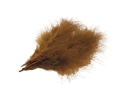 Tommi-Fly Peří Premium Marabou Tmavě Hnědá