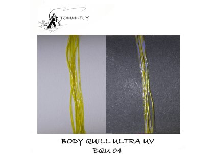 Tommi-Fly Body Quill Ultra UV Gold Olive