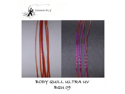 Tommi-Fly Body Quill Ultra UV Hot Red