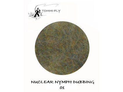 Tommi-Fly Dubbing Nuclear Nymph Grey
