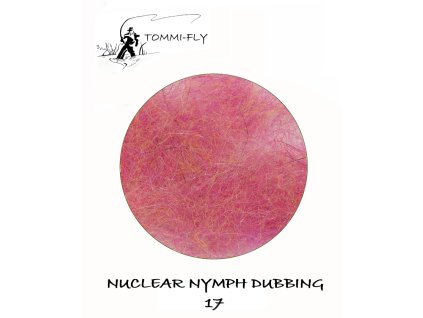 Tommi-Fly Dubbing Nuclear Nymph Dubbing Light Fluo Pink