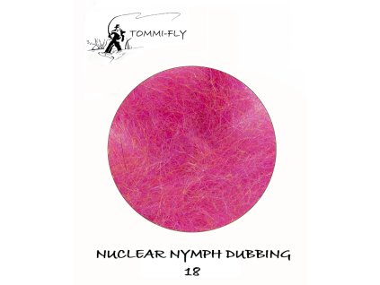 Tommi-Fly Dubbing Nuclear Nymph Dubbing Fluo Pink
