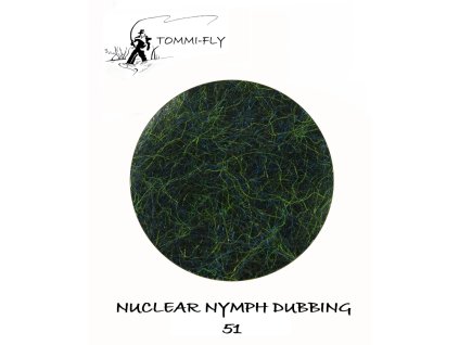 Tommi-Fly Dubbing Nuclear Nymph Dubbing Green Black