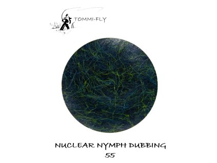 Tommi-Fly Dubbing Nuclear Nymph Dubbing Paris Blue Green