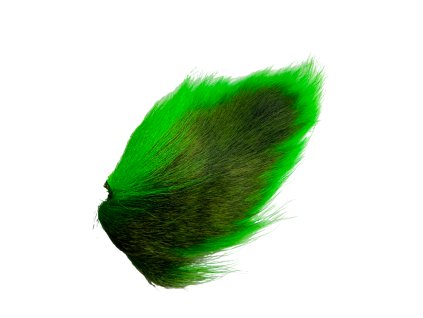 1124541 veniard jeleni ocas buck tails whole large fluorescent green