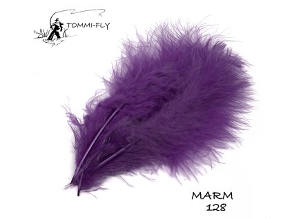Tommi-Fly Peří Premium Marabou Fialová