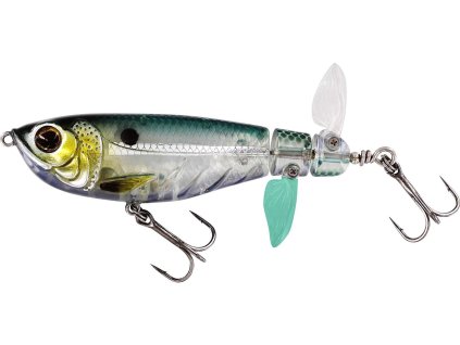 Westin Wobler Spot-On Twin Turbo Floating Silver Arrow (Délka 9cm, Hmotnost 19g, Maximální ponor 0m)