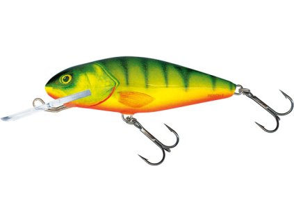 Salmo Wobler Perch Deep Runner Hot Perch (Délka 8cm, Hmotnost 14g, Maximální ponor 4,6m)