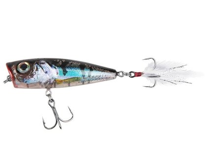 Salmo Wobler Rattlin Pop Floating Clear Holo Smelt (Délka 7cm, Hmotnost 12g, Maximální ponor 0m)