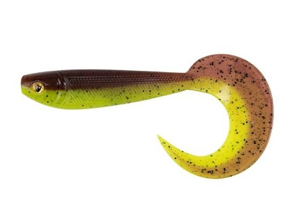 Fox Rage Gumová Nástraha Pro Grub Green Pumpkin UV (Délka 16cm)