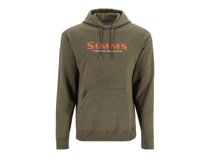 Simms Mikina Logo Hoody Military Heather (Velikost 3XL)