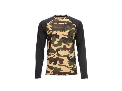 Lightweight Baselayer Top CX Woodland Camo (Velikost S (US) M (EU))
