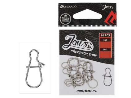 Mikado Karabinka Snap Jaws Predator Snap 10ks (Velikost XXL)