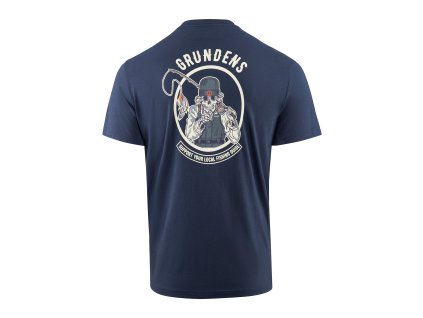 Grundés Tričko Support Guides SS T-Shirt Dark Navy