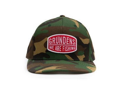 Grundés Kšiltovka We Are Fishing Camo Trucker Camo