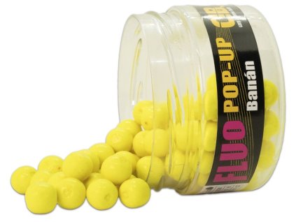 Carp Inferno Plovoucí Boilie Pop-Up Fluo Banán 200ml (Hmotnost 200ml, Průměr 12mm)