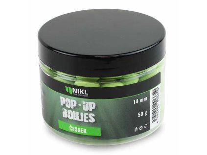 Nikl Plovoucí Boilies Česnek (Hmotnost 50g, Průměr 18mm)