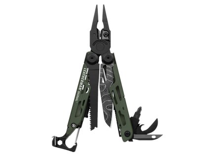 Leatherman Multifunkční Kleště Signal Green Topo