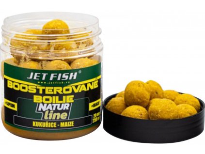 Jet Fish Natur Line BOOSTEROVANÉ BOILIE 250ml 20mm : KUKUŘICE