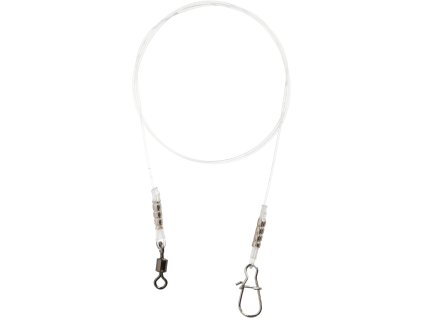 FLUOROCARBONOVÝ NÁVAZEC - JAWS SUPER STRONG 50cm 2 ks (Nosnost 42kg, Průměr 1,0mm)