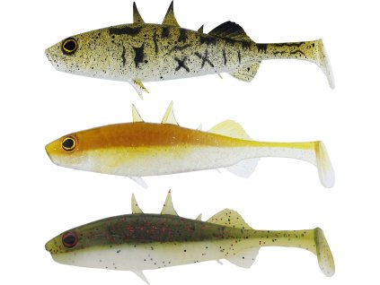 Westin Gumová Nástraha Stanley The Stickleback Shadtail Clear Water Mix 10 (Délka 9cm, Hmotnost 7g, Počet kusů 3ks)
