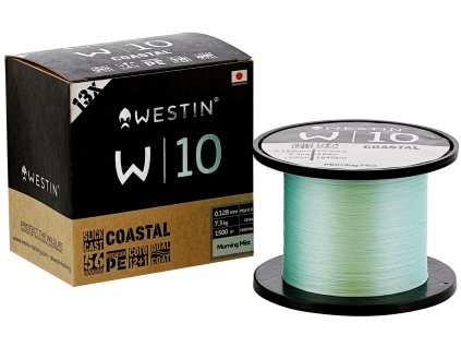 Westin Pletená Šňůra W10 13-Braid Coastal Morning Mist 1m (Nosnost 10,8kg, Průměr 0,165mm)