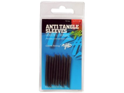 Giants Fishing Převleky Proti Zamotání Anti Tangle Sleeves Green 10ks (Délka 40mm)