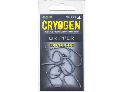 ESP Háčky Cryogen Gripper Barbless